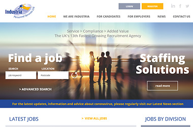 Recruitment Agency Website Design.